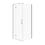 Cersanit Jota - Sprchový kút 80x80 cm, ľavý, chróm/číre sklo S160-005