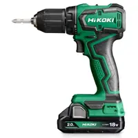 HiKOKI Náradie - 18V AKU vŕtací skrutkovač s príklepom, 2x aku 2,0 Ah Li-Ion, nabíjačka DV18DDWRZ