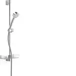 Hansa Basicjet - Sprchová súprava s nástennou tyčou 65 cm, chróm 44780211