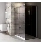 Ravak Blix - Sprchové dvere BLRV2K 110 cm, satin/transparentné sklo 1XVD0U00Z1