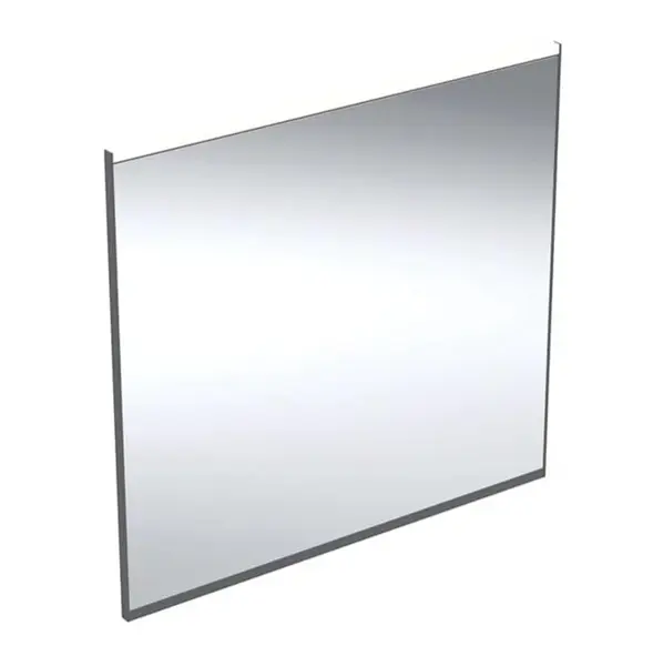 Geberit Option - Zrcadlo s LED osvětlením a vyhříváním, 75x70 cm, matná černá 502.782.14.1