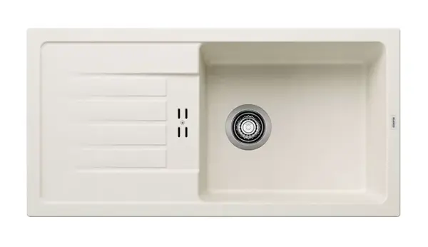 Blanco Favum XL 6 - Silgranitový drez, 86x44 cm, jemná biela 527084