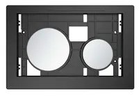 Tece TECEloop - Ovládání splachování, bez vrchního krytu, tlačítka matný chrom 9240665