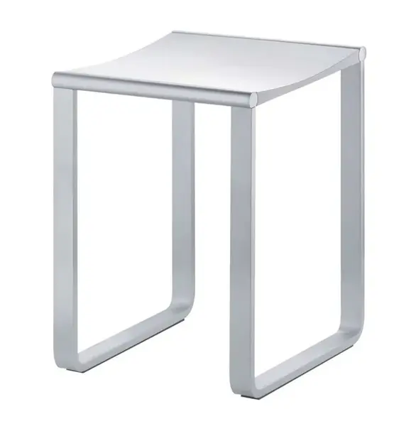 Keuco Plan - Kúpeľňová stolička, chróm/čiernosivá 14982010037