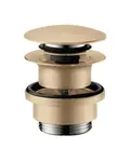 Hansgrohe Odtokové súpravy - Odtoková súprava Push-Open, kefovaný bronz 50100140