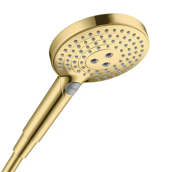 Hansgrohe Raindance Select S - Sprchová hlavica 120, 3 prúdy, EcoSmart, leštený vzhľad zlata 26531990