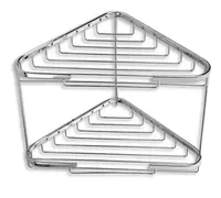 Novaservis Drôtený program - Polička rohová, drôtená, chróm 6070,0