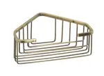 Sapho Gedy Smart - Polička rohová drôtená, bronz 2483-44