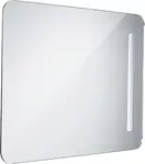 Nimco Zrcadla - Koupelnové podsvícené LED zrcadlo série 2000, 60x80 cm, hranaté, aluminium ZP 2002