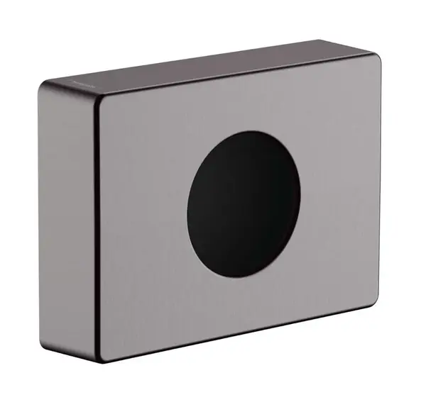 Hansgrohe AddStoris - Zásobník na hygienické sáčky, kartáčovaný černý chrom 41773340