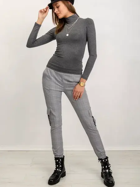 Blouse-RV-BZ-5210.19-dark gray