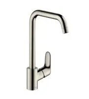 Hansgrohe Focus M41 - Dřezová baterie Focus, EcoSmart, vzhled nerezu 31821800