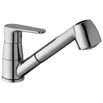 Paffoni Green - Dřezová baterie s výsuvnou sprškou, chrom GR183CR