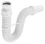 Bruckner Příslušenství - Umyvadlový sifon Flexy 1 1/4, odpad 40 mm, bílá 151.123.0