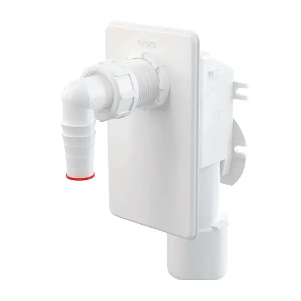 Alcadrain Sifony - Sifon pračkový, podomítkový, bílá APS4