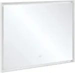 Villeroy & Boch Subway 3.0 - Zrcadlo v rámu s LED osvětlením, 100x75 cm, dotykový senzor A4631000
