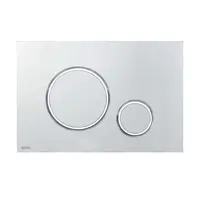 Alcadrain Thin - Ovládání splachování, chrom mat/chrom lesk M772