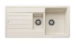 Blanco Legra 6 - Silgranitový dřez, 100x50 cm, jemná bílá 527088