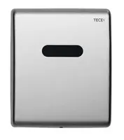 Tece TECEplanus - Elektronické ovládání splachování pisoáru, bateriové napájení, kartáčovaný nerez 9242350