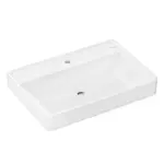 Hansgrohe Xanuia Q - Umyvadlo 70x48 cm, bez přepadu, otvor pro baterii, bílá 60223450