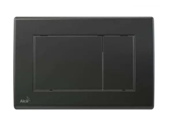 Alcadrain Basic - Ovládací tlačítko splachování, černá mat M278