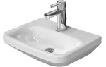 Duravit DuraStyle - Umývátko 45x34 cm, s 1 otvorem pro baterii, bílá 0708450000