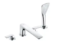 Kludi Ameo - Baterie na okraj vany Ameo, 4-otvorová instalace 414240575