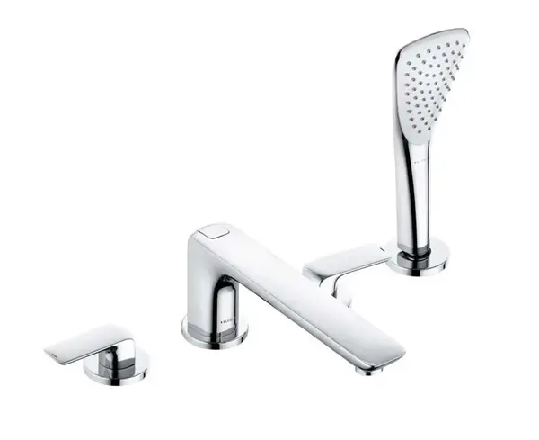 Kludi Ameo - Baterie na okraj vany Ameo, 4-otvorová instalace 414240575