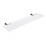 Nimco Kibo - Polička, délka 50 cm, matné sklo/chrom Ki 14091B-50-26