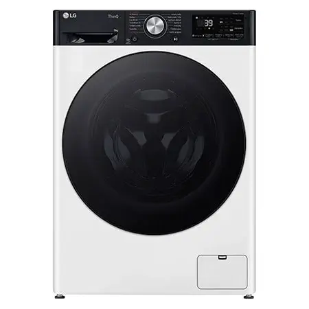 Slim parní pračka LG - 9 kg - A - 1200 ot./min - TurboWash™360° - Bílá