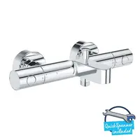 Grohe Precision Get - Termostatická vanová baterie, chrom 34774000