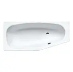 Kaldewei Advantage - Asymetrická vana Mini pravá 834, 157x70 cm, celoplošný antislip, bílá 224434010001