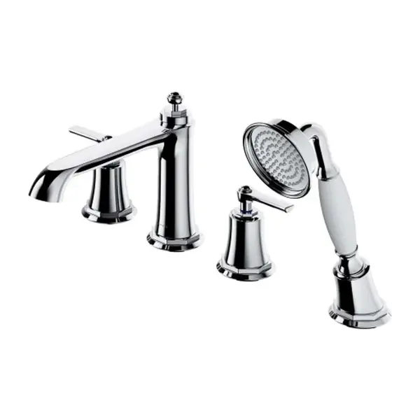 OMNIRES Armance - Baterie na okraj vany, 4-otvorová instalace, chrom AM5232CR