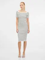 Krémové dámské midi šaty ORSAY - Dámské