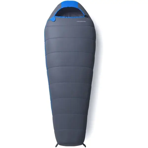 Crossroad BIKE 210 Spací pytel, tmavě šedá, velikost 210 cm - pravý zip