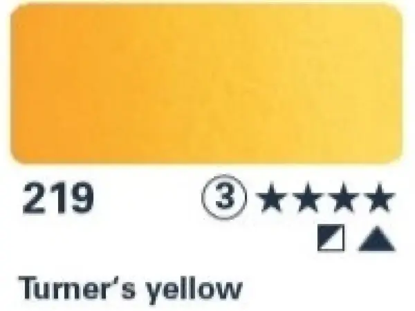 Akvarelová barva Horadam 1/2 – 219 Turners yellow