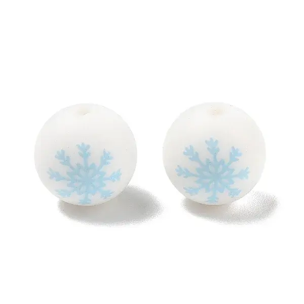 Christmas Silicone Beads