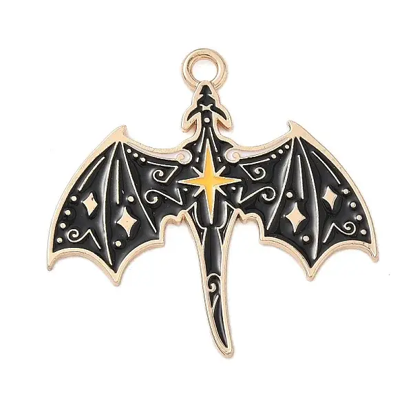Rack Plating Alloy Enamel Pendants