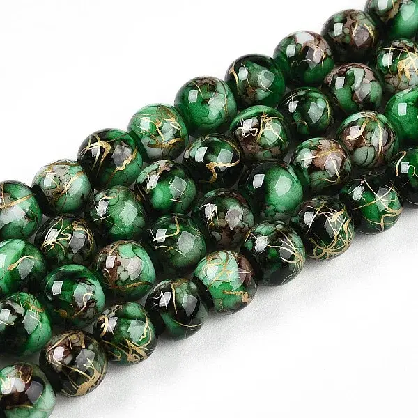 Baking Paint Glass Beads