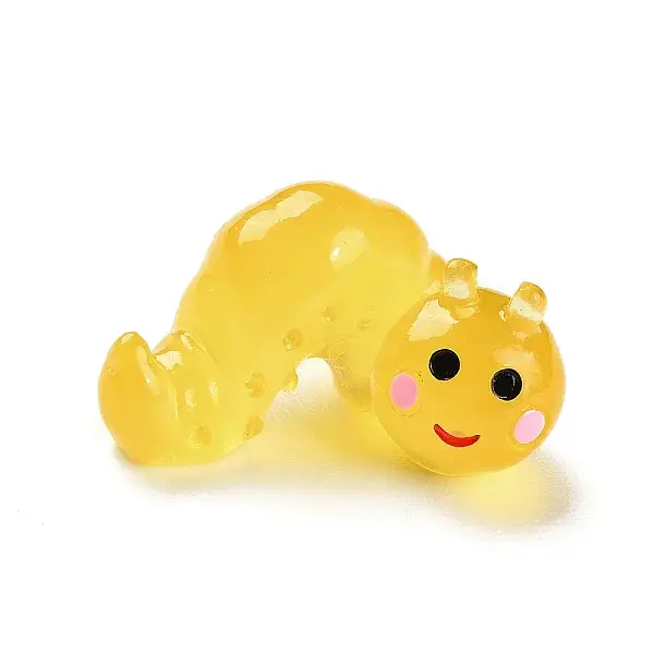 Luminous Resin Worm Ornament