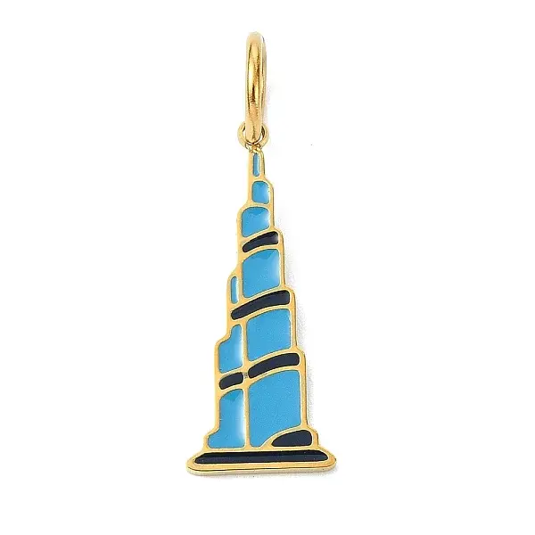 304 Stainless Steel Enamel Pendants