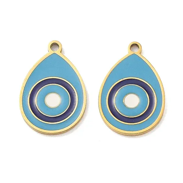 304 Stainless Steel Enamel Pendants