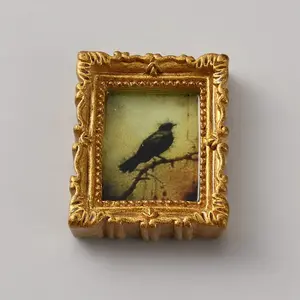 Halloween Miniature Resin Rectangle Photo Frame
