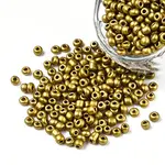 12/0 Baking Paint Glass Round Seed Beads