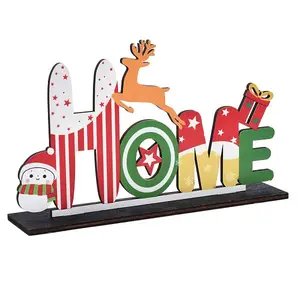 Wood Tabletop Display Decorations