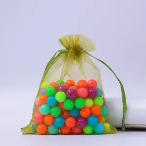Rectangle Organza Drawstring Bags