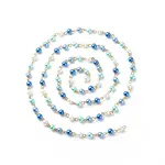 Handmade Glass Pearl Round Beaded Chains