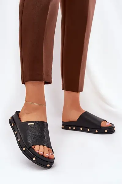 BIG STAR SHOES Dámské Sandály Na Platformě S Hřebíky Big Star