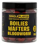 Singleplayer vyvážené boilies wafters bloodworm 150 g 16 mm