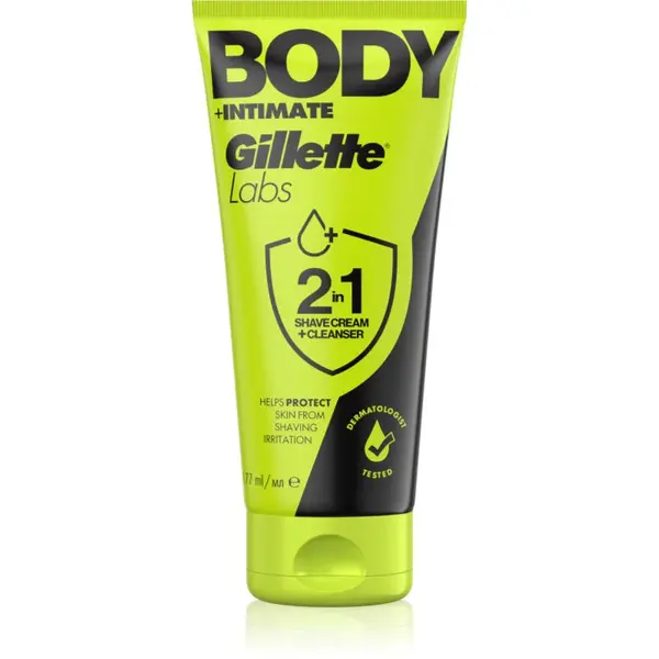 Gillette Labs Body + Intimate pěna na holení 2 v 1 177 ml
